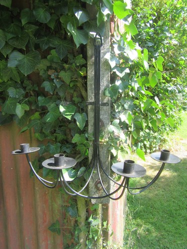 Black metal four arm - metal,