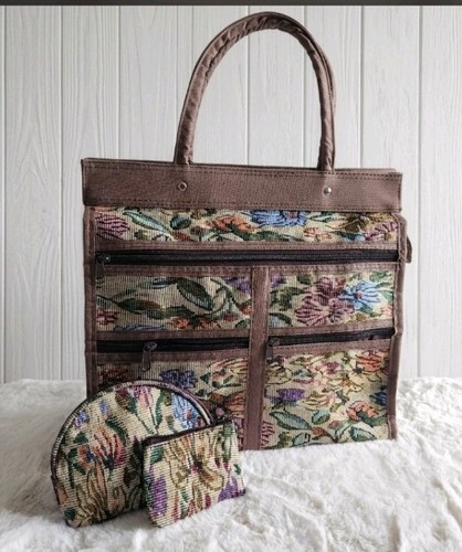 Vintage floral tapestry - vintage,