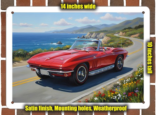 Metal sign 1966 chevrolet - -,