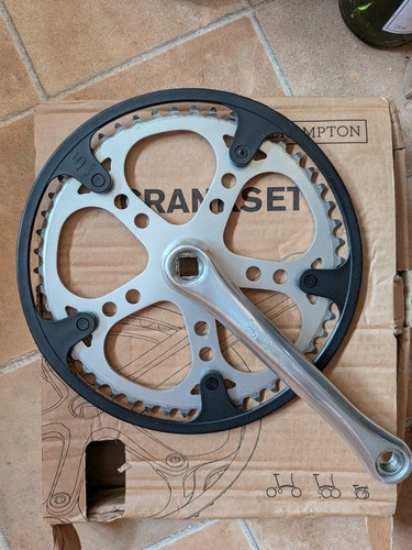 Brompton non spider chainset - non-spider,