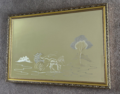 Vintage large bevel - large, edge
