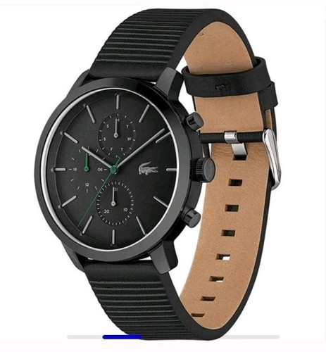 Lacoste black multi dial - black,