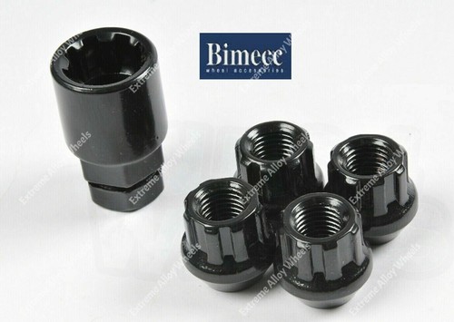 Black locking wheel - locking, open