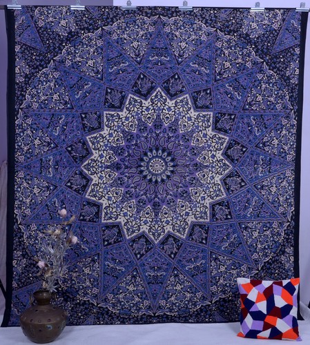 Indian black star hippie - black,