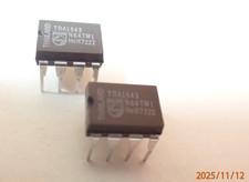 TDA1543 PHILIPS Dual 16-bit Digital-to-Analog Converter (DAC) DIP8 UK STOCK x2pc