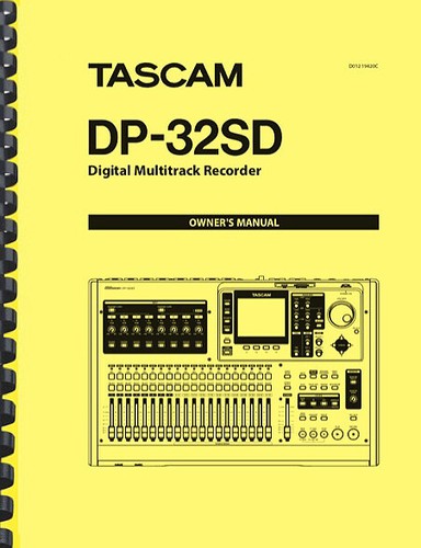 Tascam 32sd digital - tascam, dp-32sd
