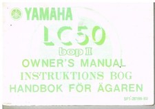 YAMAHA LC50 BOP II 1980 OWNERS