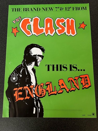 Rare original 1985 the clash - rare,