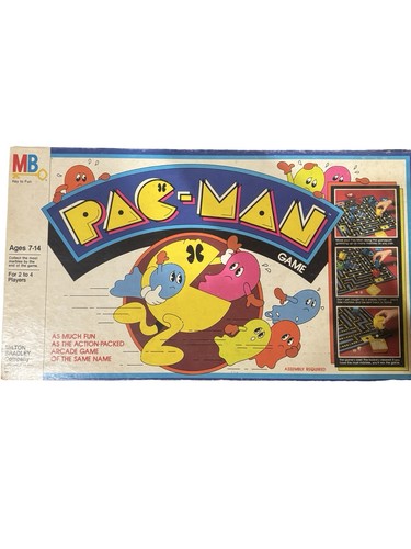 Vintage 1982 pac man board - vintage,
