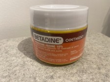 50g BETADINE OINTMENT POVIDONE IODINE  SKIN INFECTION BURNS SCALDS ANTISEPTIC !