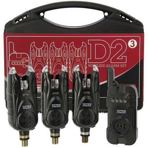Fishing bite alarm set - bite, 3pc