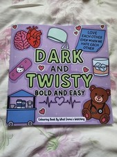 Greys Anatomy Dark And Twisty Bold And Easy Colouring Book