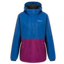 Karrimor Half Zipper Woven Padded Jacket- Blue/Purple - Small (10) -RRP £65