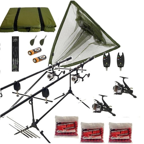 Full carp fishing - fishing, set