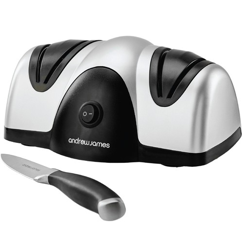Electric knife sharpener - knife, with