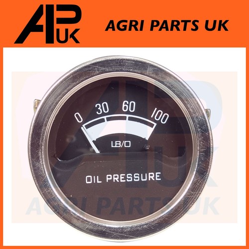 Oil pressure gauge later - oil, type