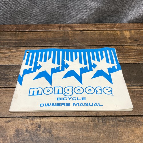 Vintage 1987 mongoose bmx - 1987,