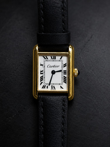 Vintage cartier tank pre must - cartier,