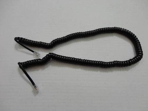 12ft black modular plug - modular,