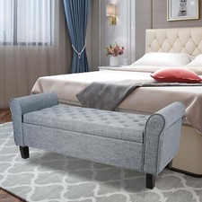 51" Upholstered Storage