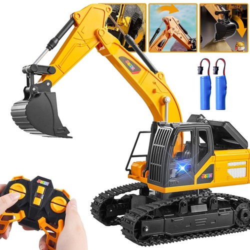Kids remote control excavator - kids,