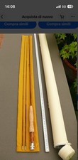 Canna Da  Pesca Mosca 7'  #3/4 Bamboo Refendu Custom Fishing split cane Fly rod