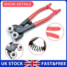 Anti-rust Stained Wheeled Mosaic Glass Ceramic Cutter Nipper Tile Plier Tool UK