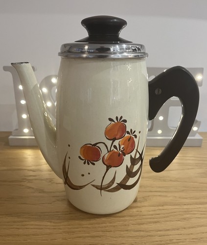 Vintage retro enamel coffee - retro,