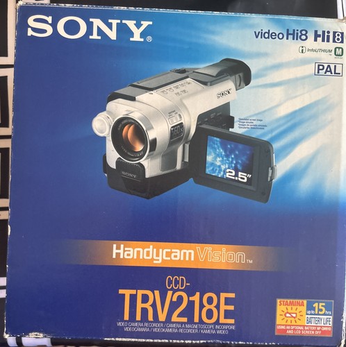 Sony handycam ccd trv218e - handycam, ccd-trv218e