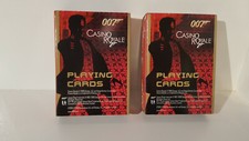 (Lot 256) -  Carta Mundi 007 James Bond Casino Royale  2 x CORGI PLAYING CARDS 