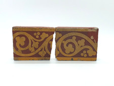 Broken Victorian Red Encaustic