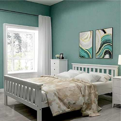 4ft wooden bed - wooden, frame