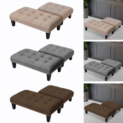 Small medium large footstool - large,