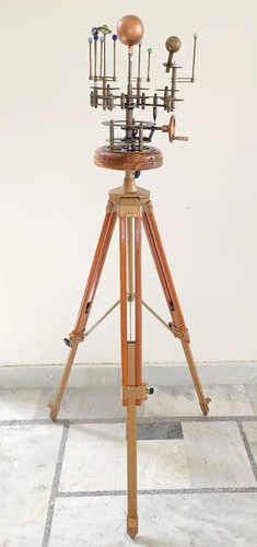 Antique brass orrery - antique, solar