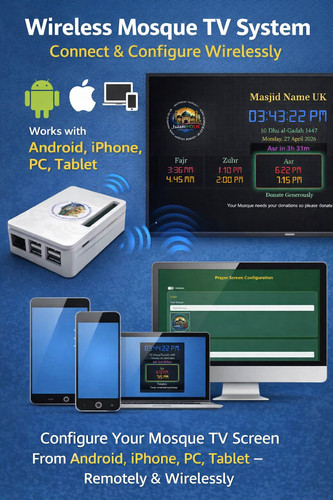 Wireless mosque system - wireless,