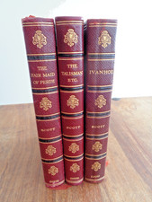 1912/26/28 WAVERLEY NOVELS x3 by WALTER SCOTT ILLUSTRATED IVANHOE THE TALISMAN ^