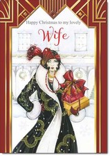 Doodlecards Wife Christmas
