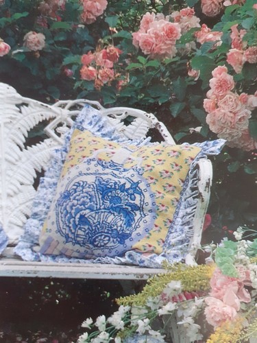 Kaffe fassett blue and - and, white