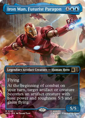 Iron man futurist paragon - man,,