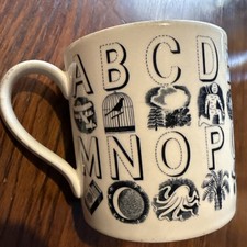ERIC RAVILIOUS Wedgwood Alphabet mug 