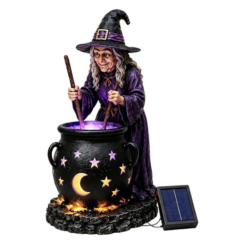 Witch cauldron garden - cauldron,