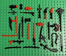 Lego Ninjago Minifigure weapon & Accessories bundle Hands of Time