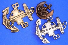 The Boys Brigade badges, some broken, Sure & Stedfast              ** [29751]