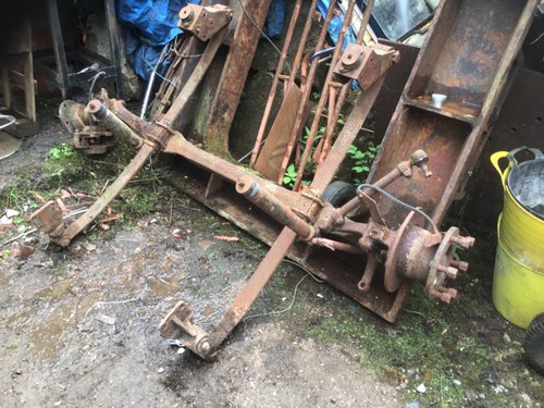 Dodge series mk2 front - dodge, axle