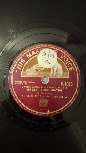 Artie shaw non - flight, /