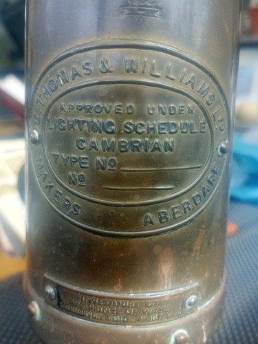Miners lamp 1969 vintage - 1969,