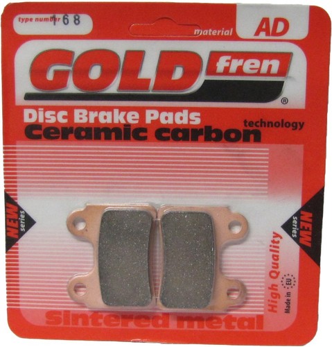 Brake disc pads front - brake, for