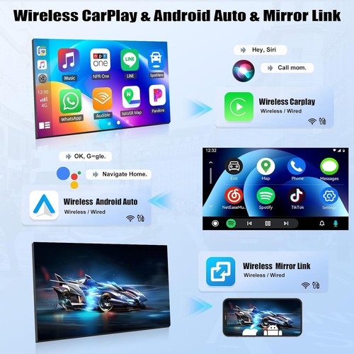Inch touchscreen car radio - 7-inch,