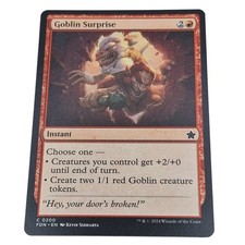 Goblin Surprise C 0200 MTG Magic The Gathering Foundations Card 2024
