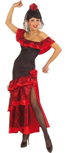 Spanish senorita flamenco - senorita,